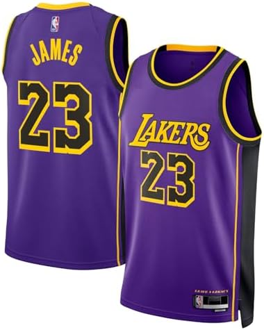 Camiseta Lebron James Los Angeles Lakers NBA Kids Youth 8-20